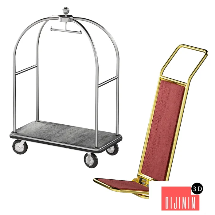Hotel trolley - Görsel 1