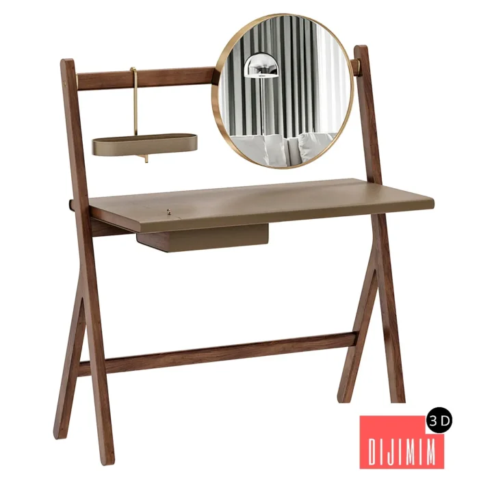 Ren dressing table by Poltrona Frau - Görsel 1