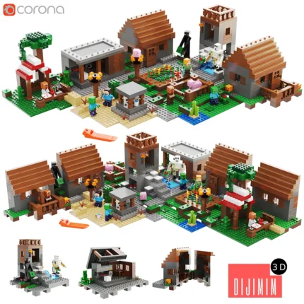 Lego Minecraft | The Village 21128