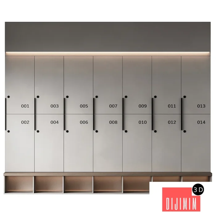 Locker rooms 08 - Görsel 1