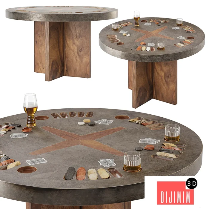 2modern Poker Table - Görsel 1