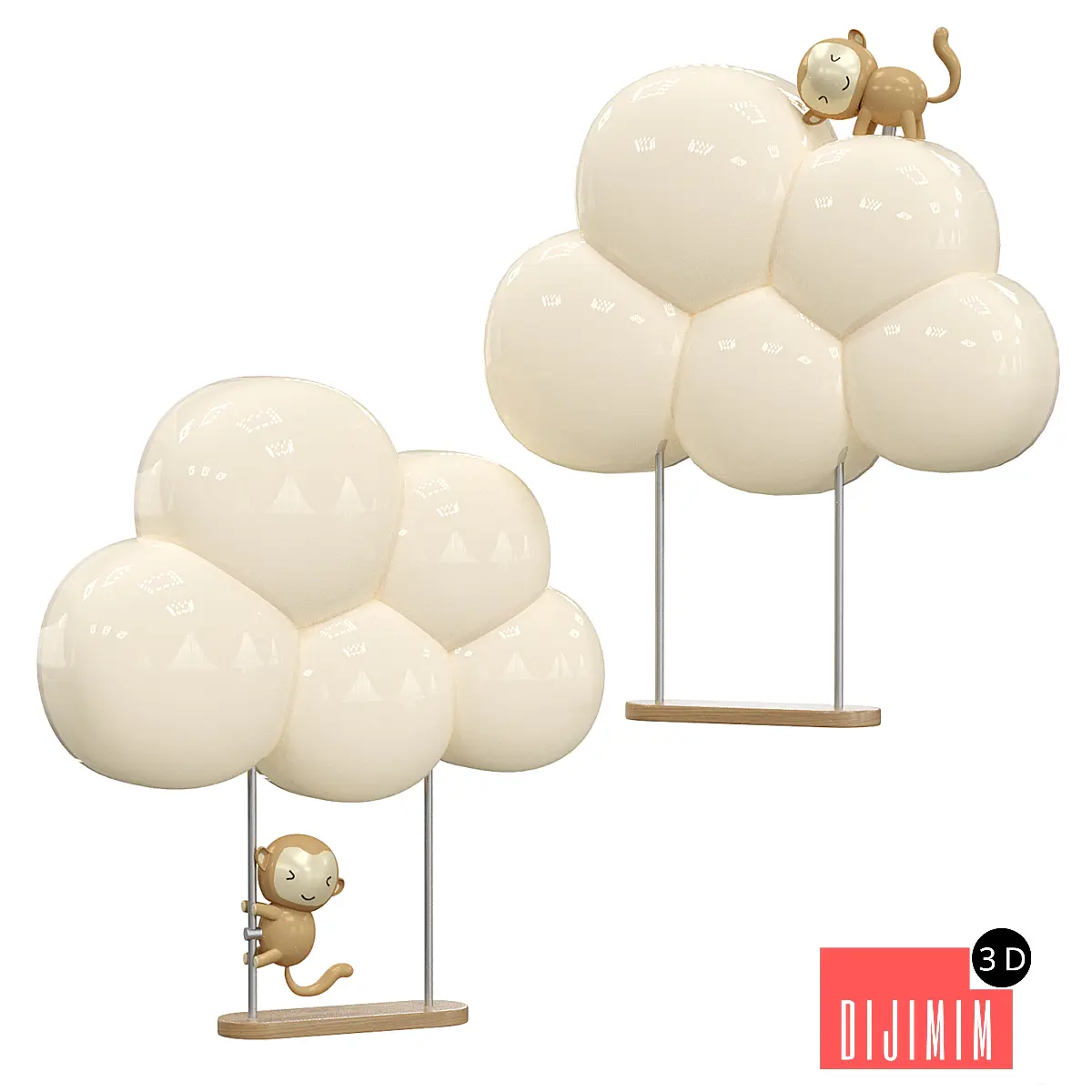 Shaped Nursery Wall Sconce