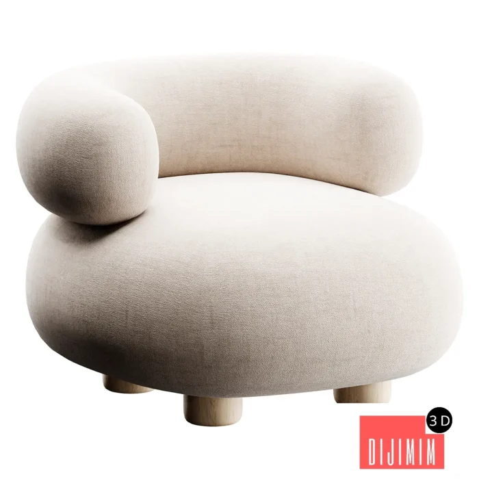 ANA ROQUE INTERIORS TREVOR | Armchair - Görsel 1