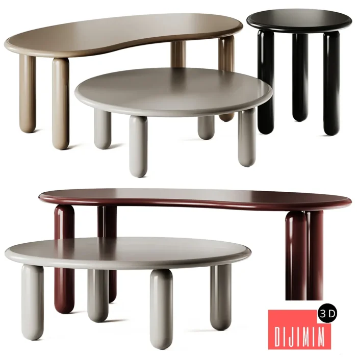 Kartell Undique Mas Coffee Table - Görsel 1