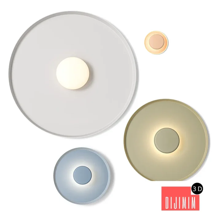 Vibia Top Wall Lamps - Görsel 1