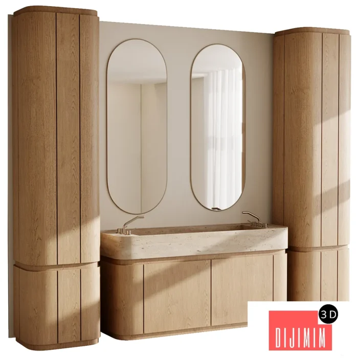 Bathroom furniture by Fauset Bathroom 128 - Görsel 1