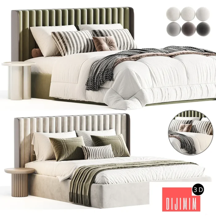 Bed with storage box - Görsel 1
