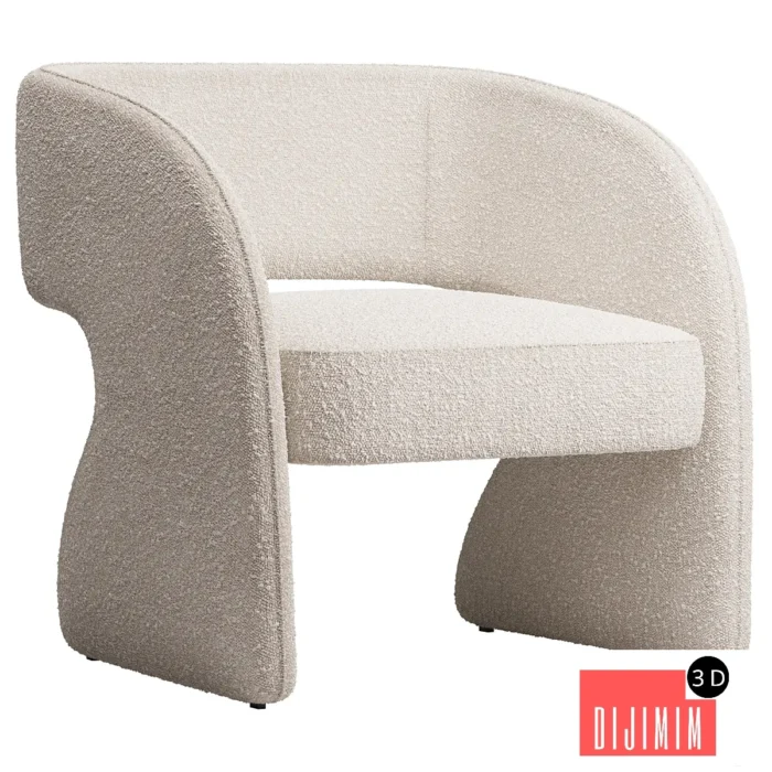Stella Chair Merino Pearl - Görsel 1