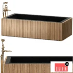 ISHIBURO Vasca da bagno By SALVATORI