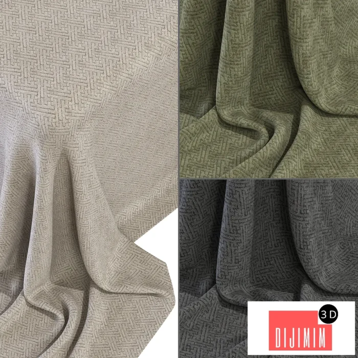 Fabric Collection COMFORTABLE №10 - Görsel 1
