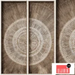 Decorative panel 3D ART RELIEF 88