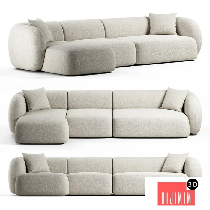 Kave Home - Martina, 4 seater sofa - Görsel 1