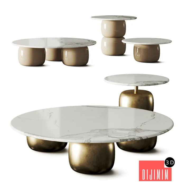 Marelli Lua Coffee Table - Görsel 1