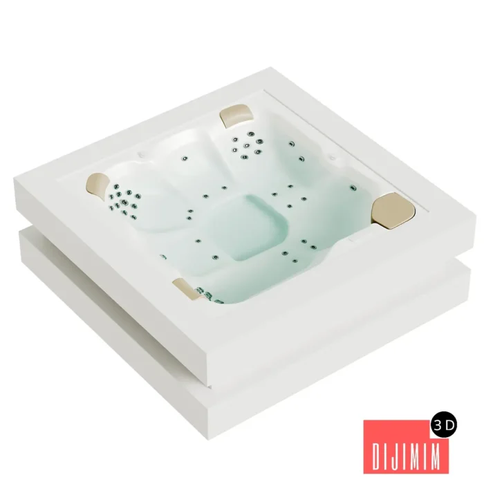 Cube Ergo Hot Tub - Görsel 1
