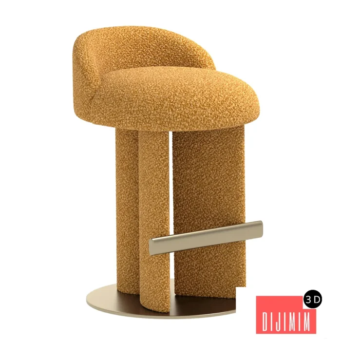 Bar stool from luzaro factory - Görsel 1