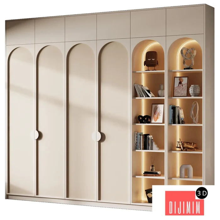 Furniture set for interior 011 - Görsel 1
