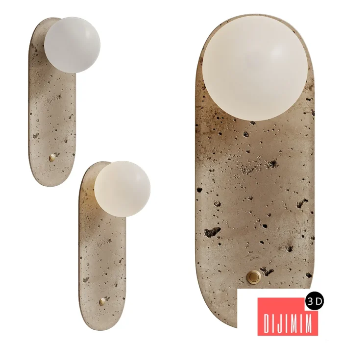 Wall lamp sconce sunspot - Görsel 1