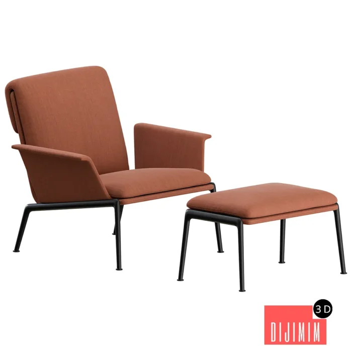 Muno Armchair by &Tradition - Görsel 1