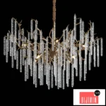 Pendant lamp Chandelier LARSINGE CH by Lampatron