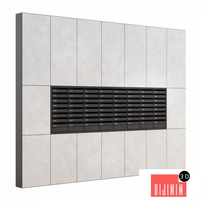 Mailboxes for residential complexes - Görsel 1