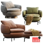 Armchair Vivienne From the brand MINOTTI