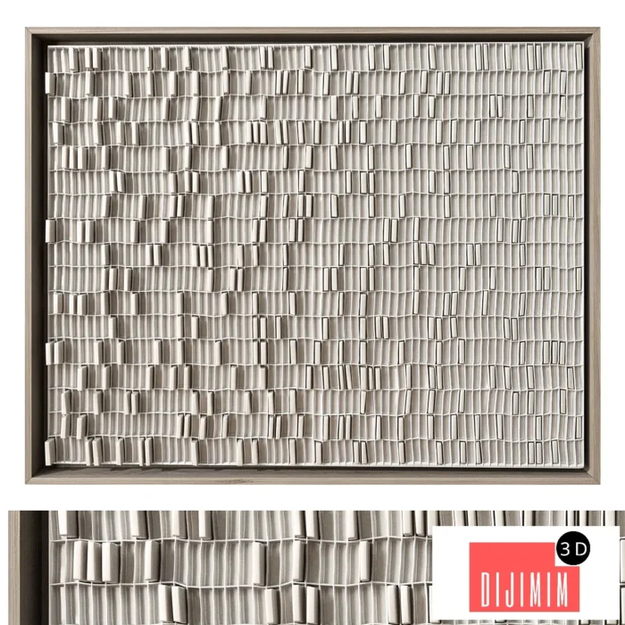3 D Art Relief No020 - Görsel 1