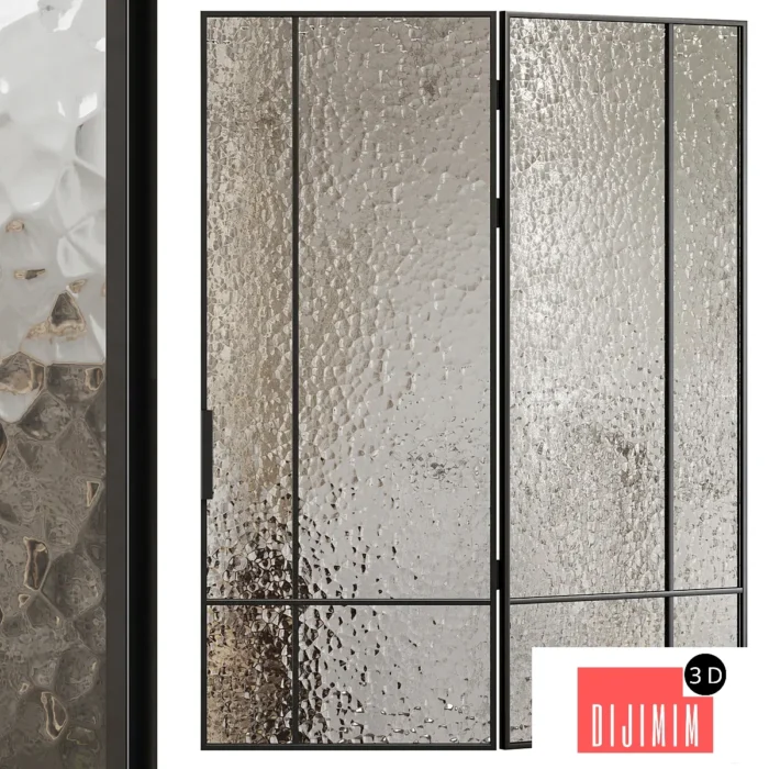 Swing glass doors 02 - Görsel 1