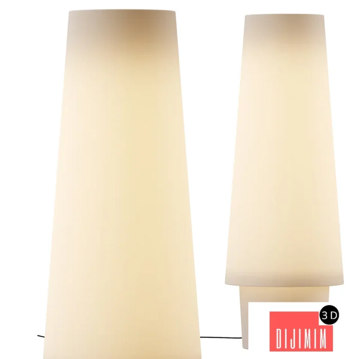 Vondom Ulm Outdoor Floor Lamp - Görsel 1