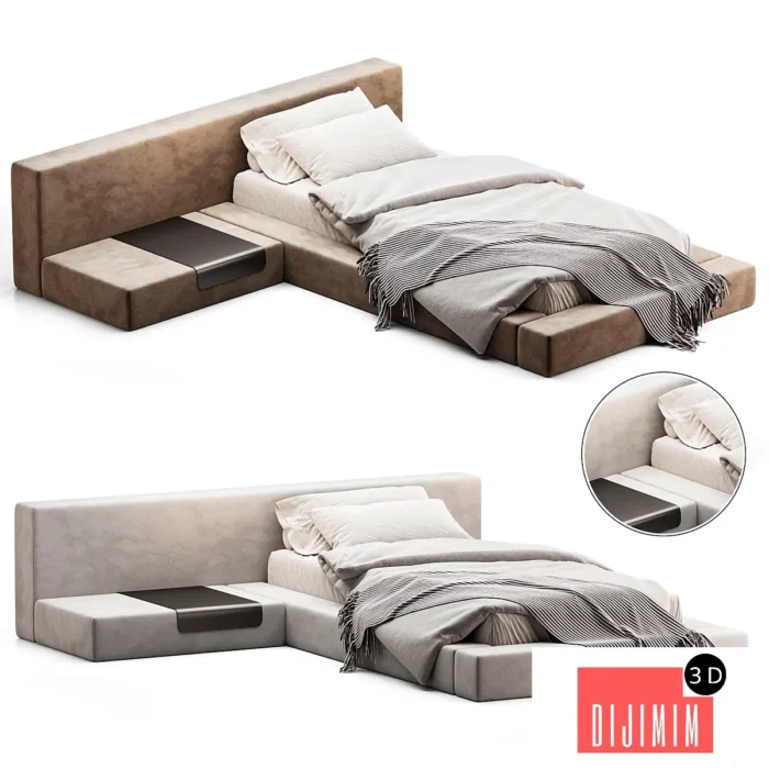 Tetris Half Bed by Bino Home - Görsel 1