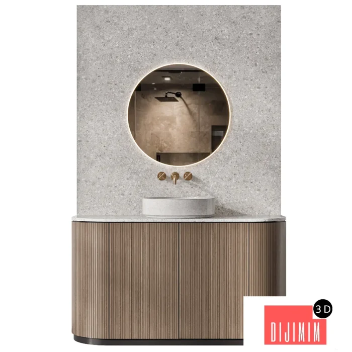 BATHROOM FURNITURE NO55 - Görsel 1