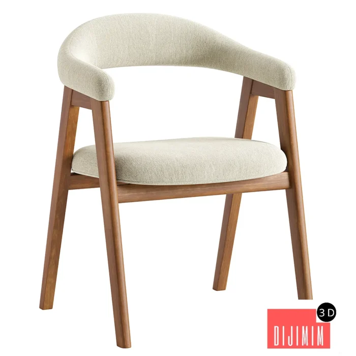Nik Dining Chair - Görsel 1