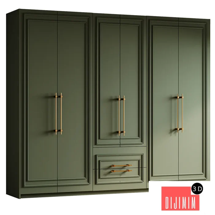 Furniture Composition cupboard 02 - Görsel 1