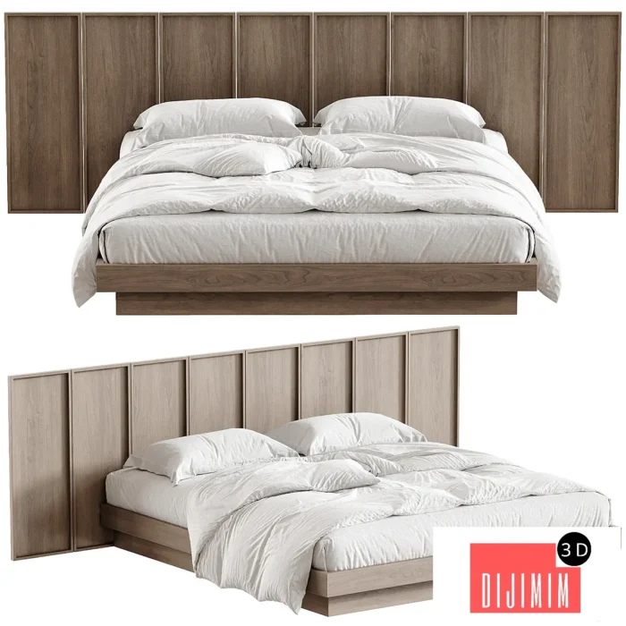 Double bed 01 - Görsel 1