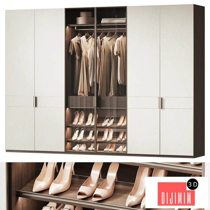 Poliform Code wardrobe - Görsel 1