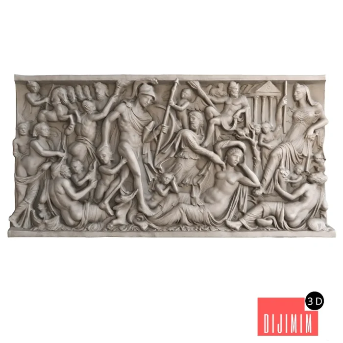 Bas-relief antique - Görsel 1