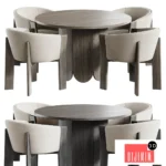 Clifford table, Chair Vical Home Nara